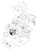 Page D Diagram and Parts List for 040234-1  Briggs and Stratton Generator